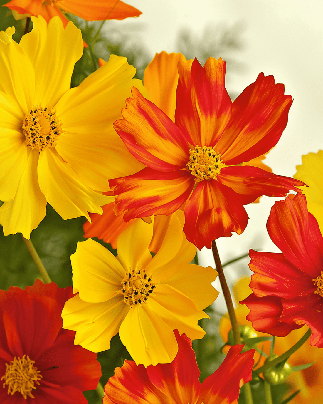 Cosmos (Cosmos bipinnatus) uprawiany z nasion — łatwy kwiat dla początkujących