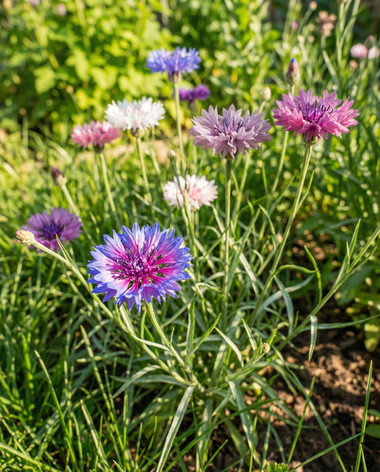Cornflower Mixed (Centaurea cyanus) – organic annual flower seeds from SeedsChoice
