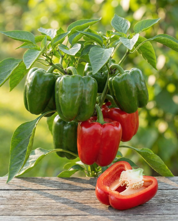 Peperone dolce California Wonder (Capsicum annuum) – semi biologici di ortaggi annuali da SeedsChoice
