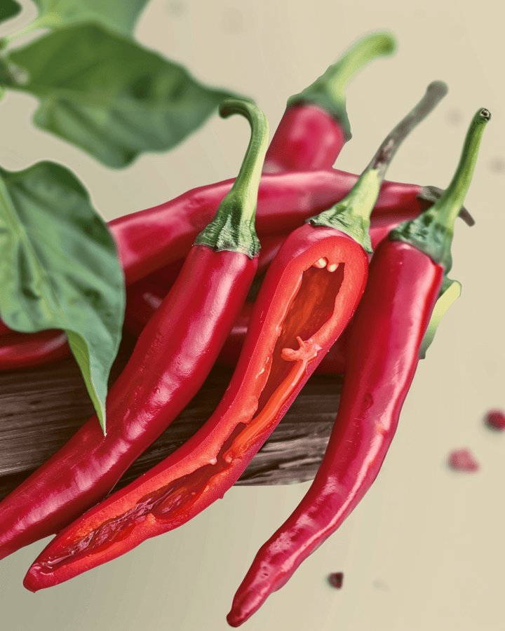 Cayennepeber Long Slim-frø (Capsicum annuum) – økologisk etårig grøntsag