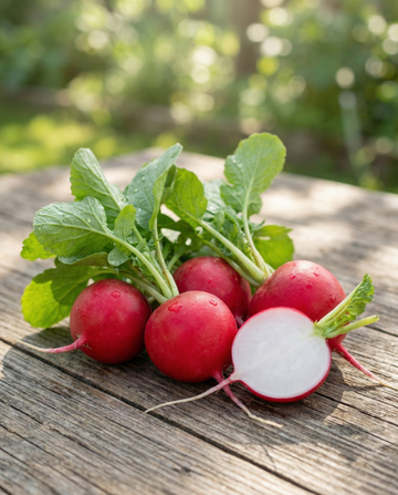Radish Saxa 2 (Raphanus sativus) – organic annual vegetable seeds from SeedsChoice