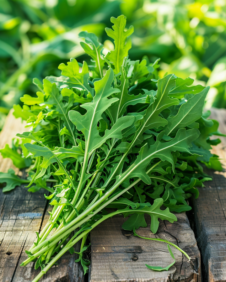 Graines de roquette sauvage à feuilles (Diplotaxis tenuifolia) – légume bio