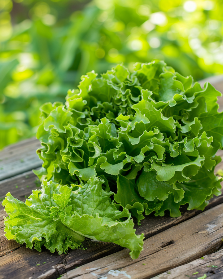 Schnittsalat Salad Bowl Green Samen (Lactuca sativa) – einjähriges Bio-Gemüse