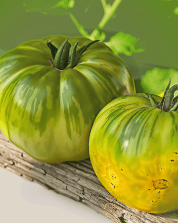 Sementes de tomate Green Zebra (Solanum lycopersicum) – hortícola anual biológica