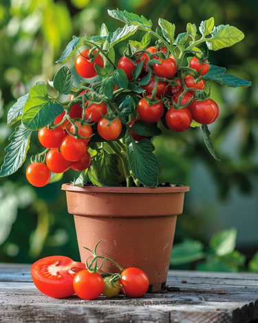 Graines de tomate cerise à suspendre Koralik (Solanum lycopersicum) – légume annuel bio