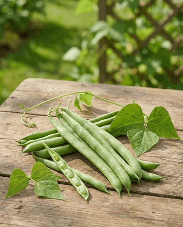 Fażola Franċiża Rampikanti Helda (Phaseolus vulgaris) – żerriegħa organika ta' rampikanti annwali minn SeedsChoice