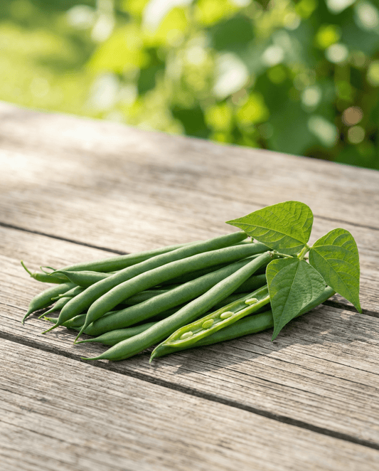 Dværgbønne Compass (Phaseolus vulgaris) – økologiske frø til enårig grøntsag fra SeedsChoice