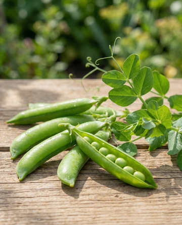 Karina ært (Pisum sativum) – økologiske ettårige grøntsagsfrø fra SeedsChoice