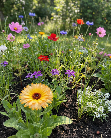 Mélange Pour les papillons – graines de fleurs annuelles bio de SeedsChoice