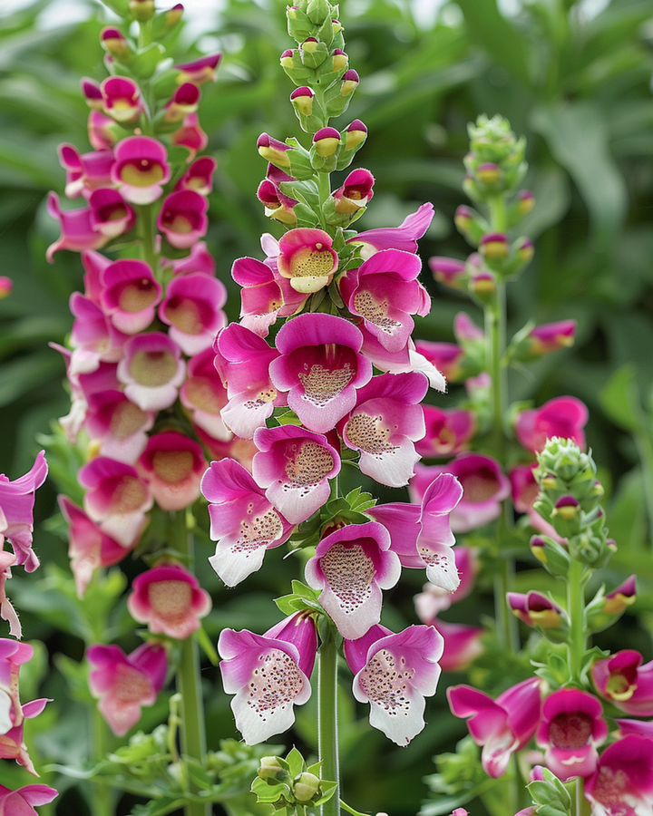 Żrieragħ tas-Snapdragon Cherry Twist (Antirrhinum majus) – fjura annwali