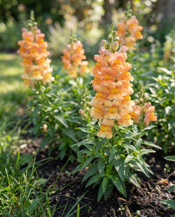 Snapdragon Mango Twist (Antirrhinum majus) – annual seeds from SeedsChoice
