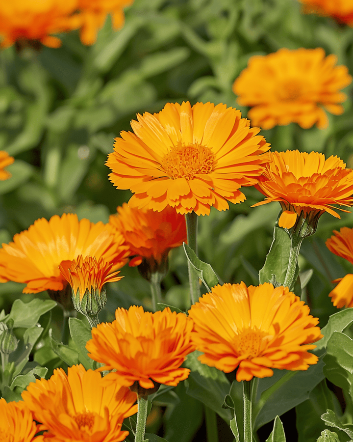 Sementes de calendula Balls Orange Double (Calendula officinalis) – flor anual