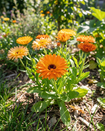 Calêndula Pacific Beauty (Calendula officinalis) – sementes de flor anual da SeedsChoice