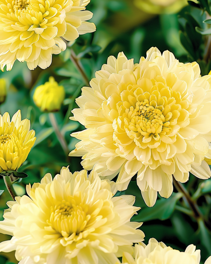Aster Princess Yellow frø (Callistephus chinensis) – etårig