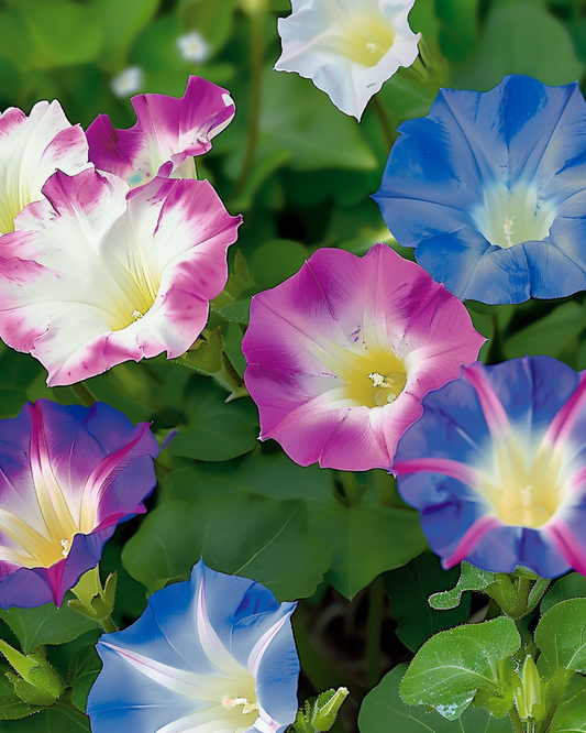 Dwarf (Convolvulus tricolor) – frø til enårig blanding fra SeedsChoice