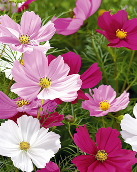 Cosmos Sensation blandet frø Cosmos Bipinnatus ettårig