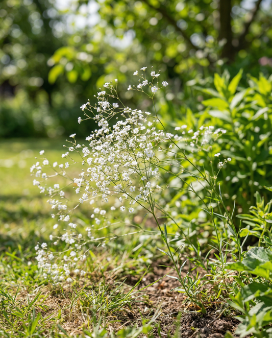 Baby's Breath Covent Garden White (Gypsophila elegans) – sementes anuais da SeedsChoice