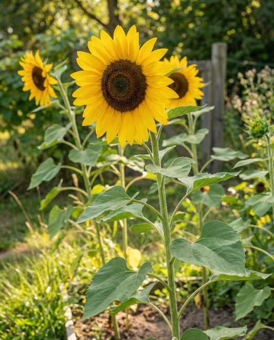 Tournesol Giganteus 250 cm de hauteur (Helianthus annuus) – graines de fleurs annuelles de SeedsChoice