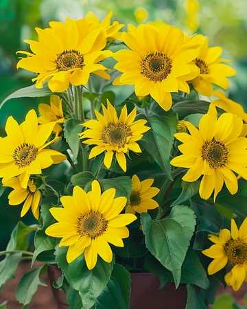 Sonnenblume für Kübel Pacino 40 cm Samen (Helianthus annuus) – einjährige Blume