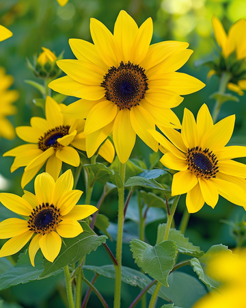 Żrieragħ tal-Ġirasol Stella (Helianthus debilis) – fjura annwali