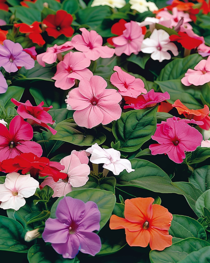 Fleißiges Lieschen Baby Mixed Samen (Impatiens walleriana) – einjährige Blume