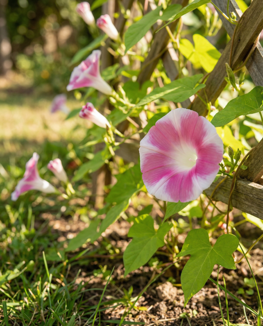 Venice Pink Climber Vine Mix (Ipomoea tricolor) – nasiona jednorocznej pnącza z SeedsChoice