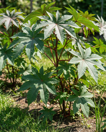 Wonderboom Fast Growing (Ricinus communis) – żerriegħa ta' fjuri annwali minn SeedsChoice