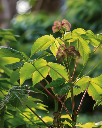 Żerriegħa tal-Wonderboom Fast Growing (Ricinus communis) – fjuri annwali