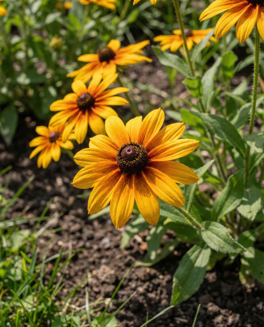 Gloriosa Daisy (Rudbeckia hirta) – żrieragħ tal-fjura annwali minn SeedsChoice