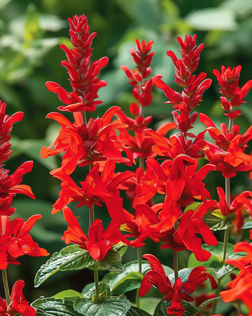 St. John's Fire Samen (Salvia splendens) – einjährige Blume