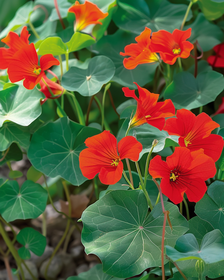 Nasiona nasturcji Empress Of India (Tropaeolum majus) – jednoroczna