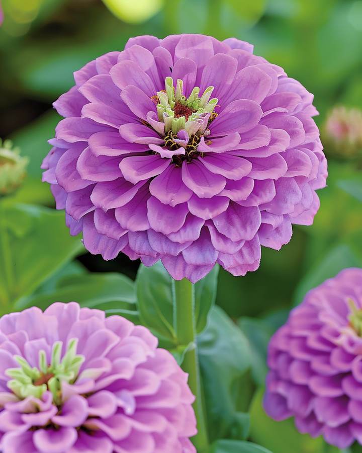 Lavendel frø (Zinnia elegans) – enårig