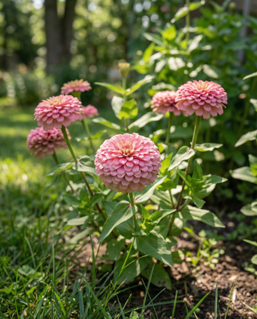 Lilliput Rose Gem (Zinnia elegans) – graines annuelles de SeedsChoice