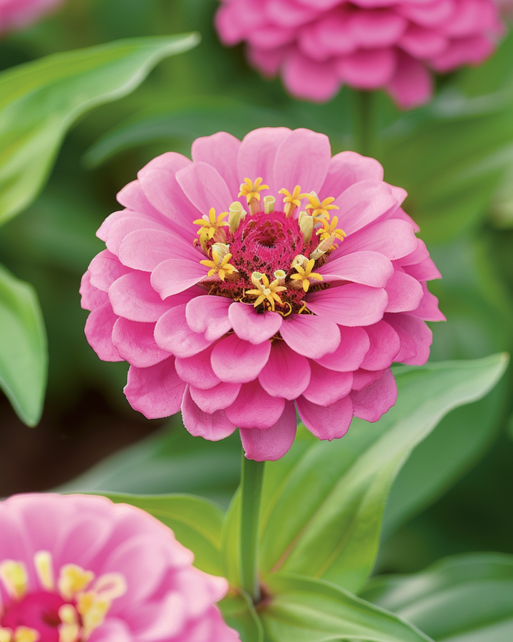 Lilliput Rose Gem frön (Zinnia elegans) – ettårig