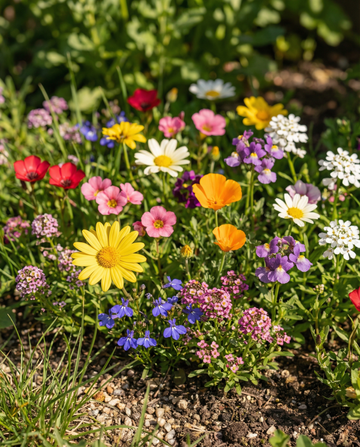 Colourful Carpet Mix – graines de fleurs annuelles de SeedsChoice
