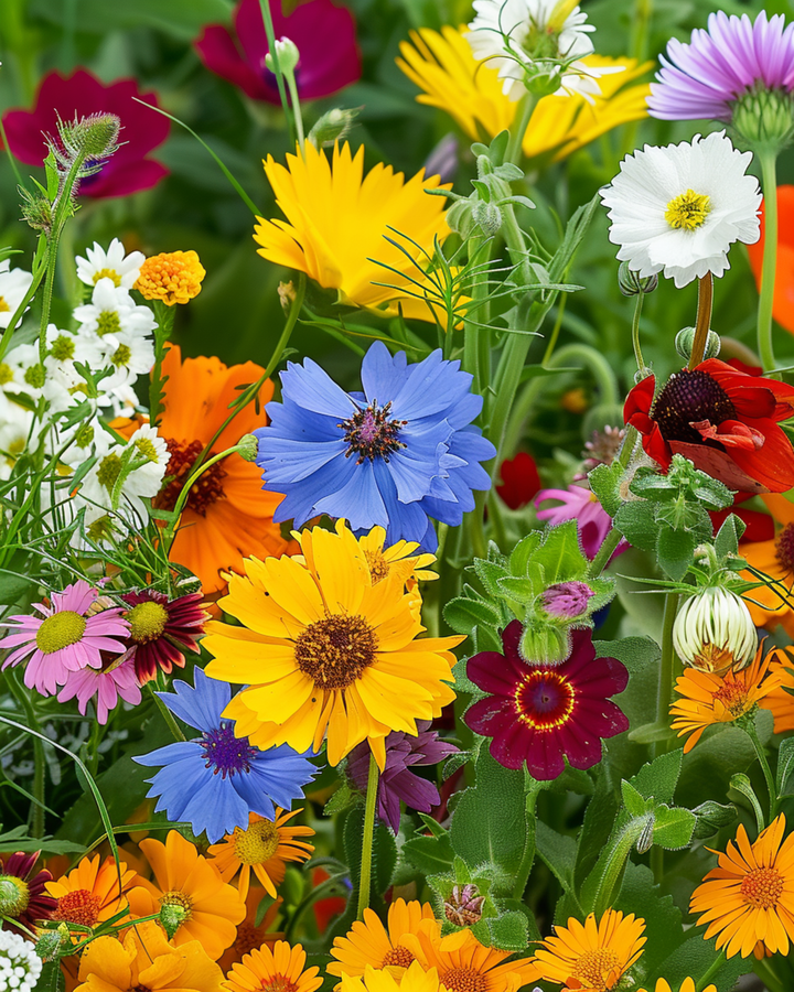 Spiselig mix til fuld sol 40-80 cm frø – ettårig blomst