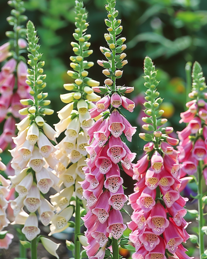 Żrieragħ Mixed Colors Ornamental (Digitalis purpurea) – fjura biennali