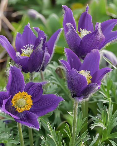 Semillas de pulsatila (Pulsatilla vulgaris) – flor perenne