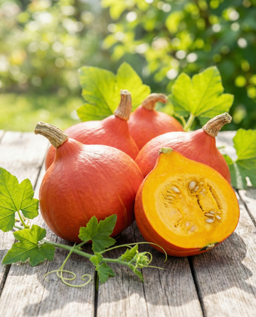 Abóbora Uchiki Kuri (Cucurbita maxima) – sementes de legume anual da SeedsChoice