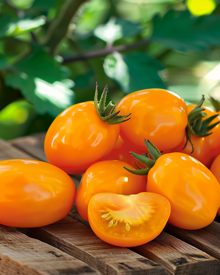 Nasiona pomidora snack Dattorange F1 (Solanum lycopersicum) – jednoroczne warzywo