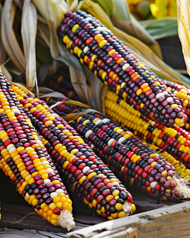 Graines de maïs ornemental Little Jewels Zea Mays annuel