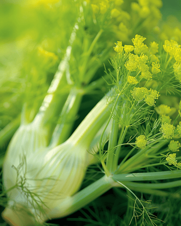 Sementes de Funcho Doux De Florence (Foeniculum vulgare) – erva aromática anual