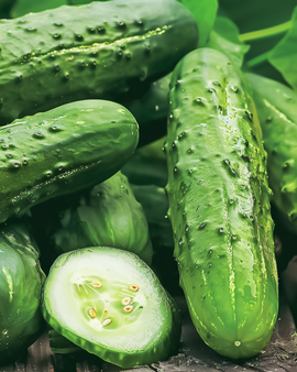 Semillas de pepinillo Cucumis sativus variedad anual National