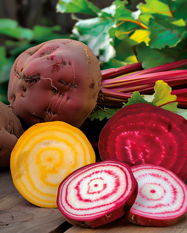 Betterave Mixed Colours Mixture Round Roots graines (Beta vulgaris) – légume annuel