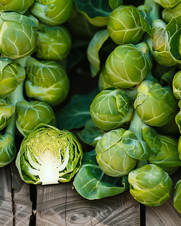 Semillas de coles de Bruselas Groninger (Brassica oleracea) – variedad anual