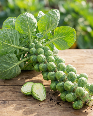 Semillas de coles de Bruselas Groninger (Brassica oleracea) – variedad anual de SeedsChoice