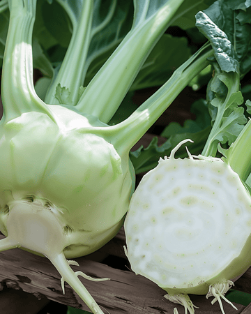 Żrieragħ tal-Kohlrabi Lanro (Brassica oleracea) – ħaxixa annwali
