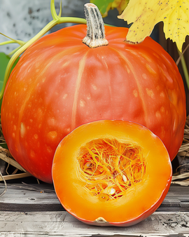 Pumpkin Rouge Vif Detampes Seeds Cucurbita Maxima Annual