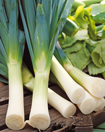 Nasiona pora Bluegreen Winter Hiverbleu mrozoodpornego (Allium porrum) – warzywo jednoroczne
