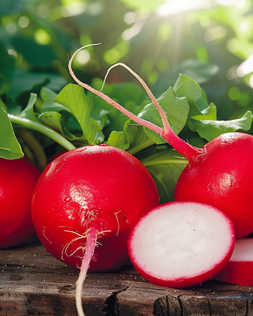 Semillas de rábano Cherry Belle (Raphanus sativus) – hortaliza anual